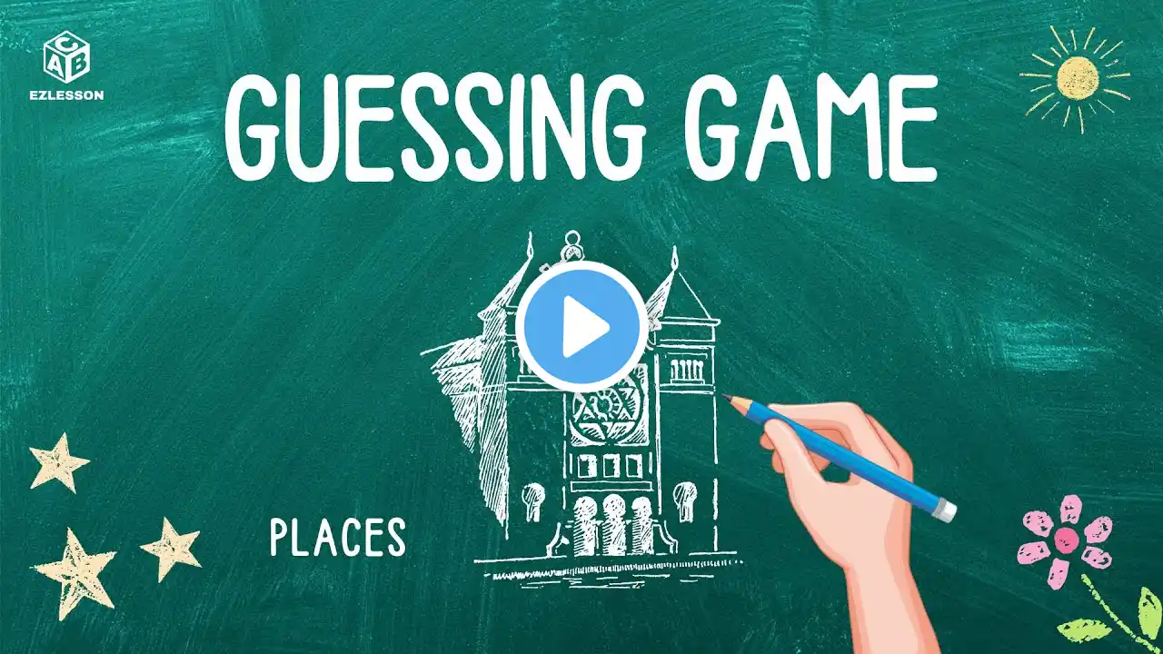 Places Guessing Game for Kids | Fun ESL Vocabulary Activities & English Learning Games