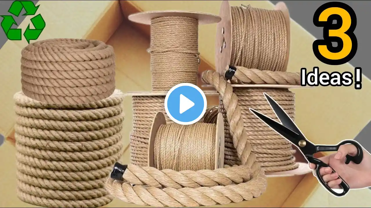 3 Amazing Jute Decoration and Organization Ideas/Ideas 2025