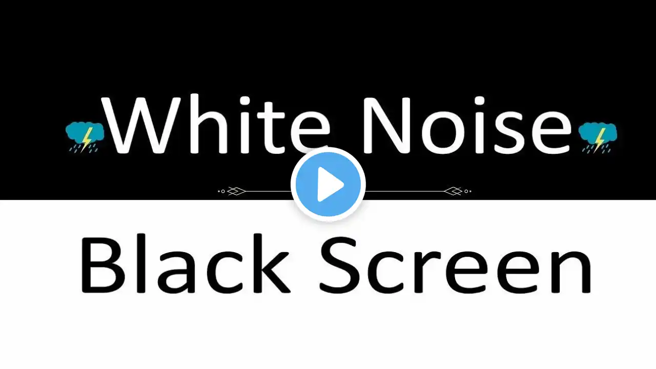 White Noise No Ads: Calming Sounds for Deep Sleep and Stress Relief | 12 Hours