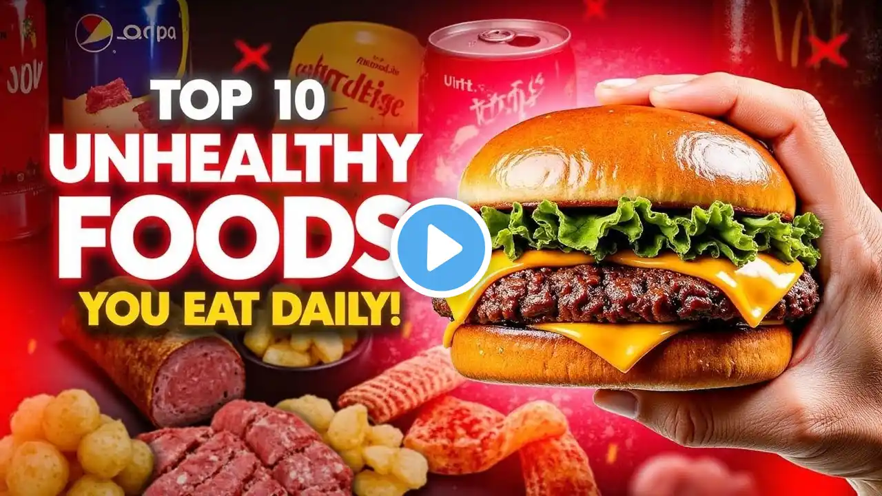 Top 10 Unhealthy Foods You Eat Daily! 4K Health Documentary