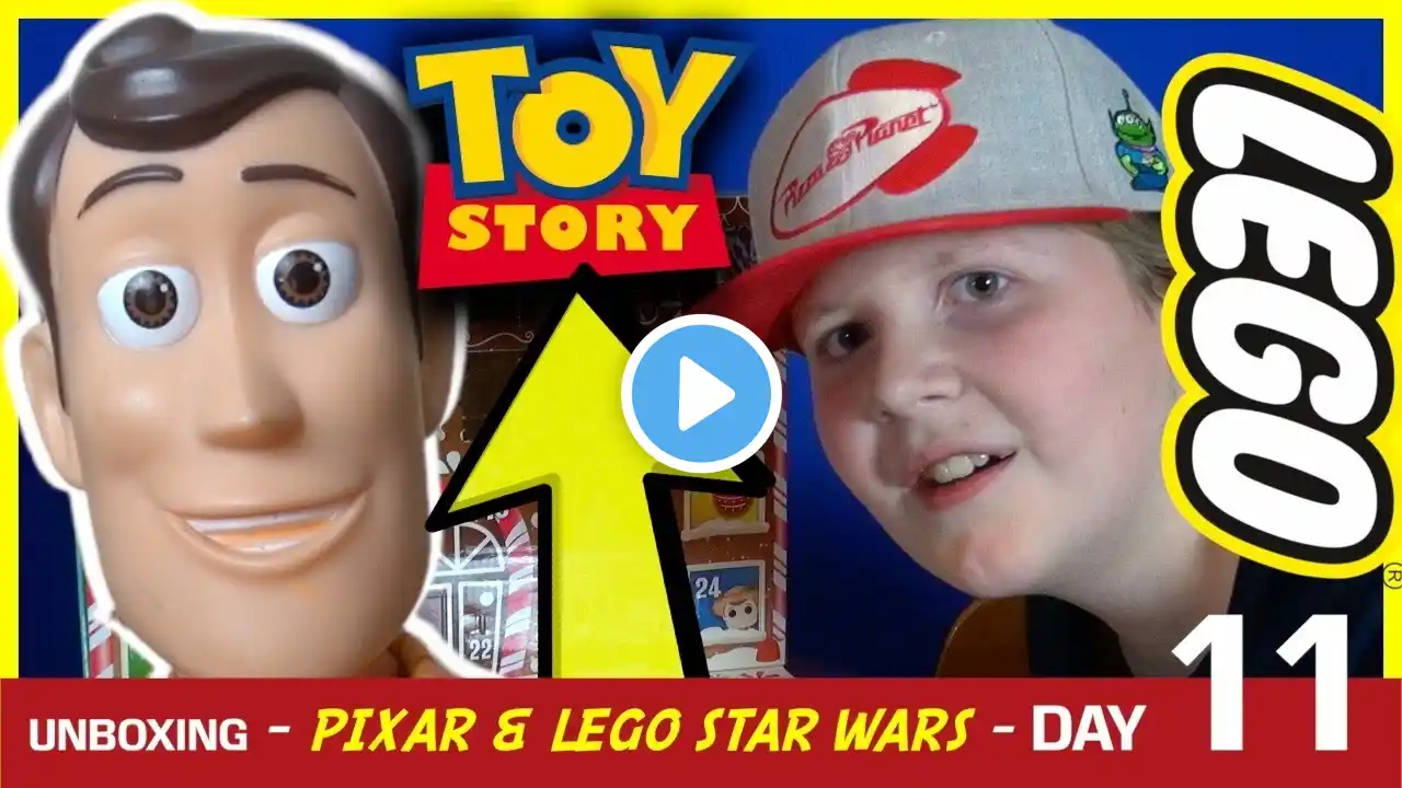 TOY STORY Woody Toy Pixar Funko LEGO Star Wars Advent Calendar Opening Day 11 #adventcalendar2024