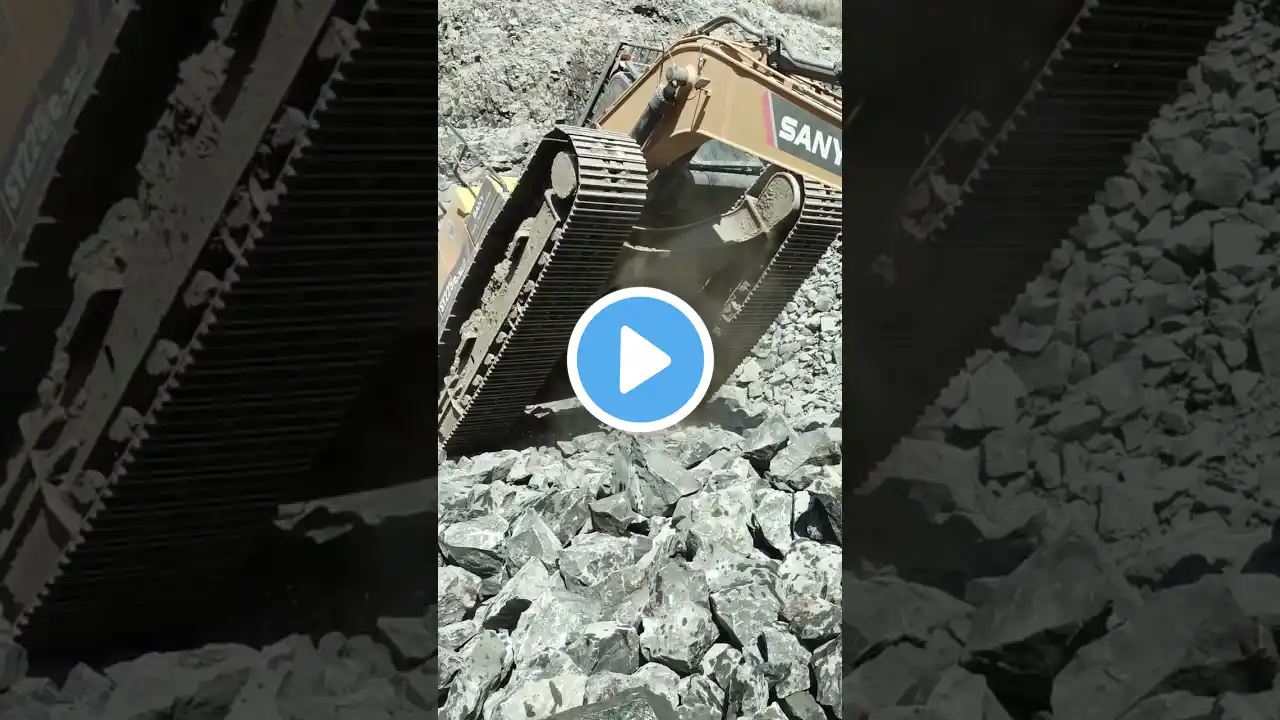 Sany Excavator video #video #tatatruck #bharatbenz #viral #jcb #sany #youtubeshorts