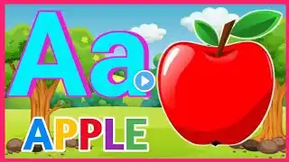 ABC Phonic Song - Toddler Learning Video Songs, A for Apple, Nursery Rhymes, Alphabet Song for kids