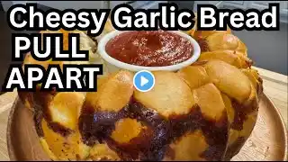 This Pull Apart Cheesy Garlic Bread Is Delicious