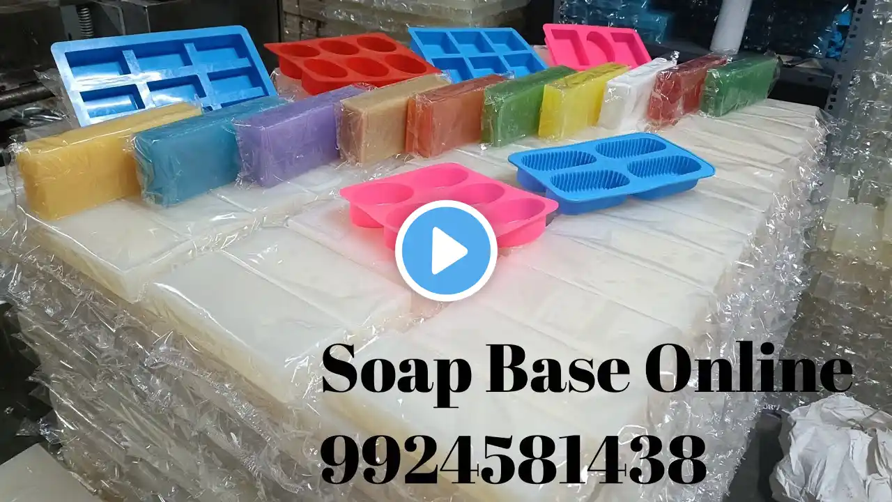 Online Soap Base Kaha Milega//Glycerin Soap Base Banane Ka Tarika Mo.9924581438 Only What's Up 🫧🫧🎈