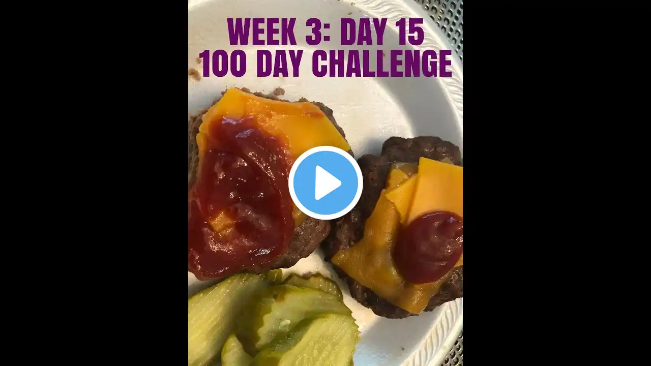 WEEK 3: DAY 15 100 DAY CHALLENGE #L2WWL100 #100daychallenge #OMAD #intermittentfasting #if