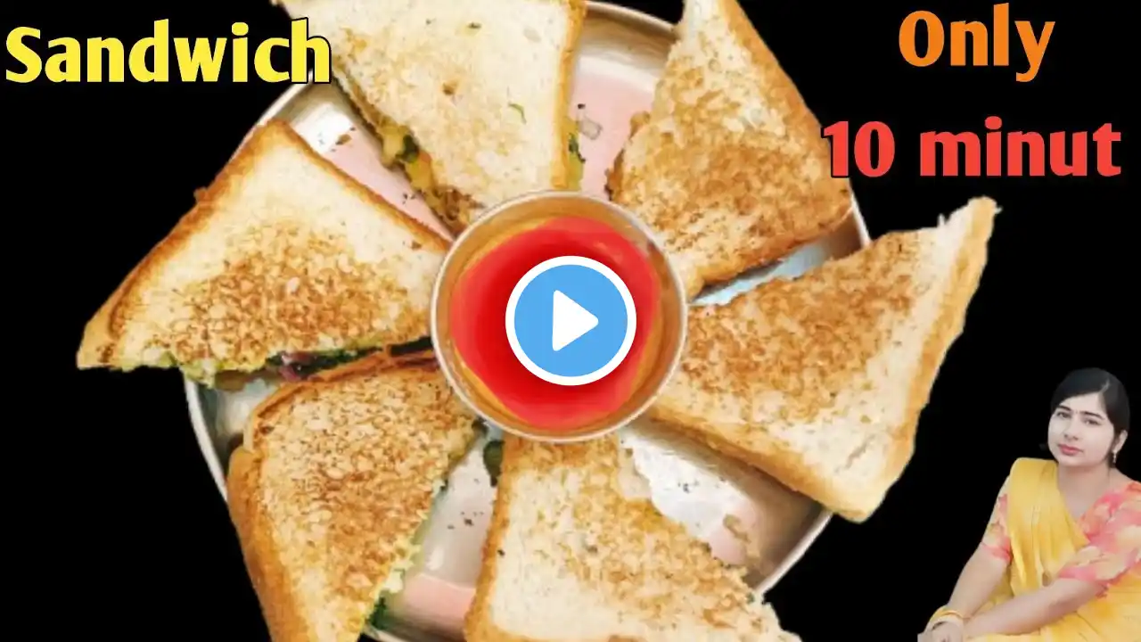 एकदम क्रिस्पी आलू सैंडविच रेसिपी आसान तरीक़ा से | Aaloo Sandwich Recipe | Preeti Sahu