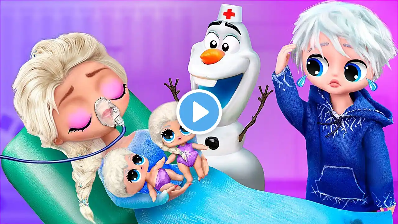 Elsa's in the Hospital! Olaf Stole the Children! 32 Frozen DIYs for LOL