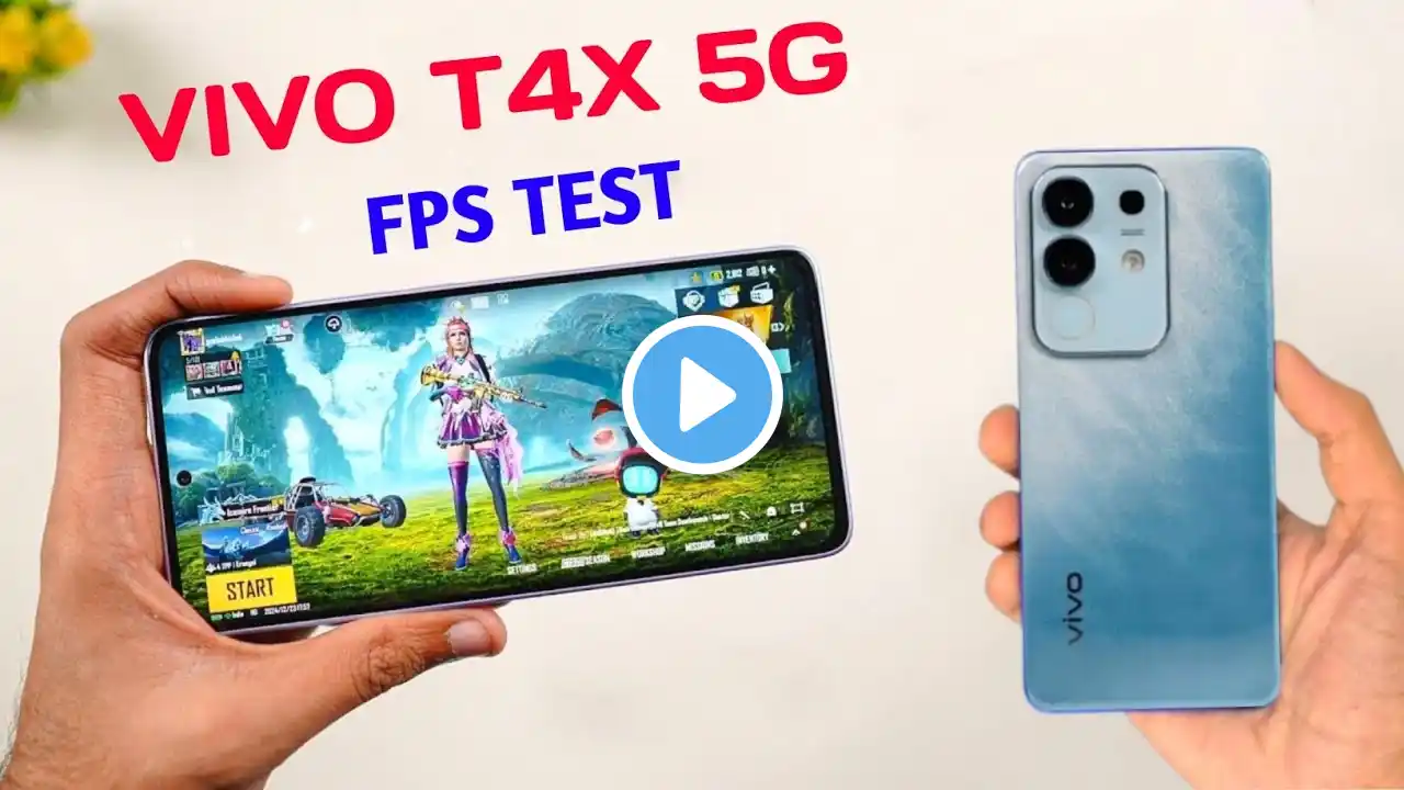 Vivo T4X 5g Bgmi Test | Vivo T4X 5g Pubg Test | Vivo T4X 5g Bgmi Graphics Test | Vivo T4X Pubg Test