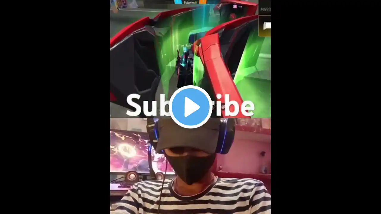 free fire Short video custom 2vs2 impossible #gaming #viralreels