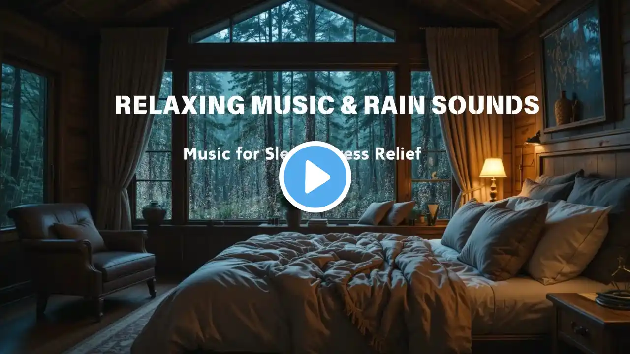 Cozy Rain & Gentle Piano: Peaceful Ambience for Stress-Free Sleep, Healing & Mental Clarity