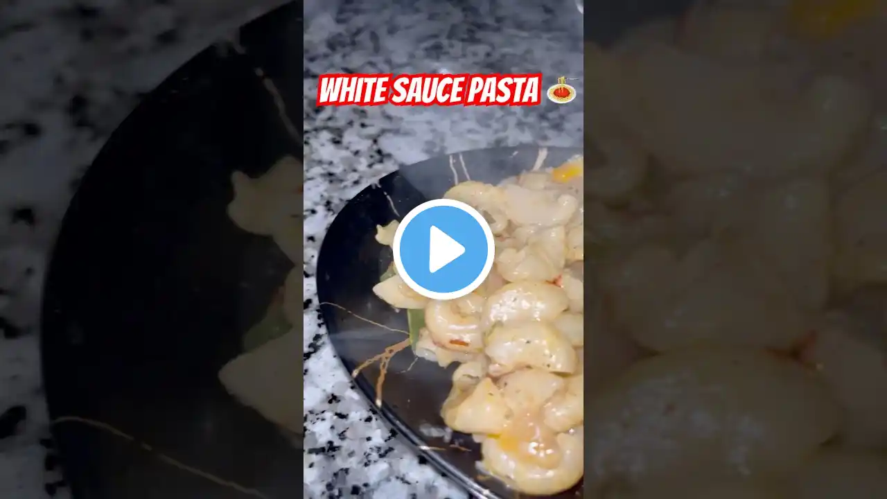 Creamy cheesy white sauce pasta and Simple Pasta Recipes #youtubeshorts #shorts #viralshorts