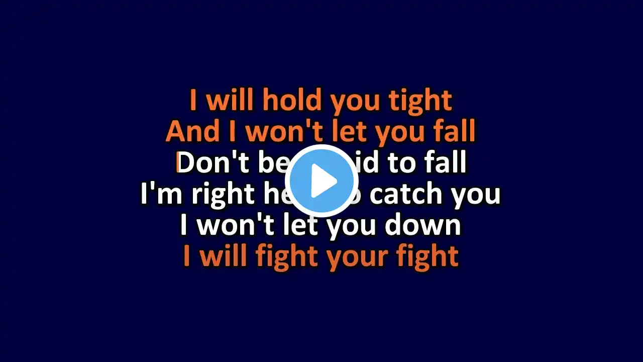 Rascal Flatts - I Will Stand By You - Karaoke Instrumental Lyrics - ObsKure