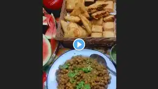 Ramadan Day 11 /  Quick Easy Iftar Recipes / chicken tandoori parcel, Chatpata Raseela Chana Masala