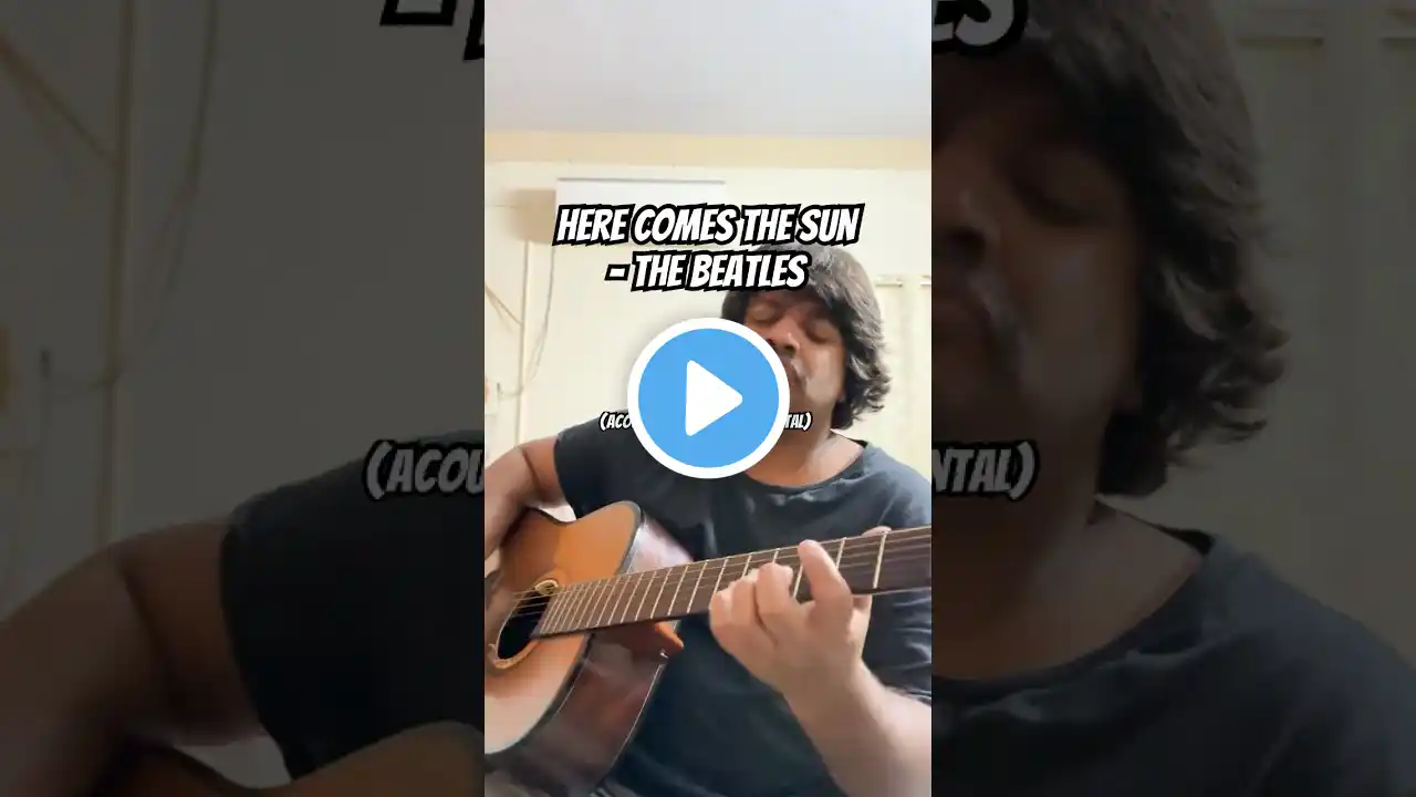 Here comes the sun - The Beatles (Acoustic guitar instrumental)