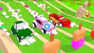 Best Learning Video for Learn Colours Cars Toy Vehicles Collection for Kids cartoon video rhymes
