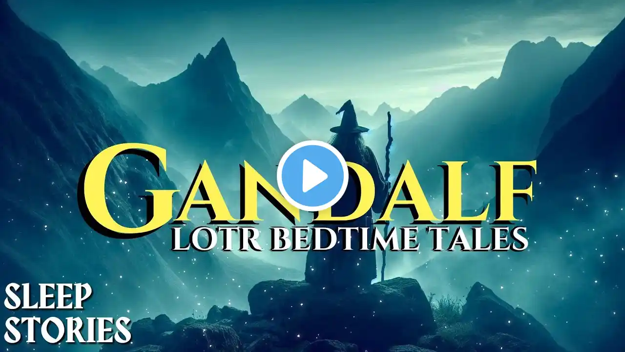 10 Tales Of Gandalf | Cozy Middle-earth ASMR | LOTR Lore Bedtime Stories