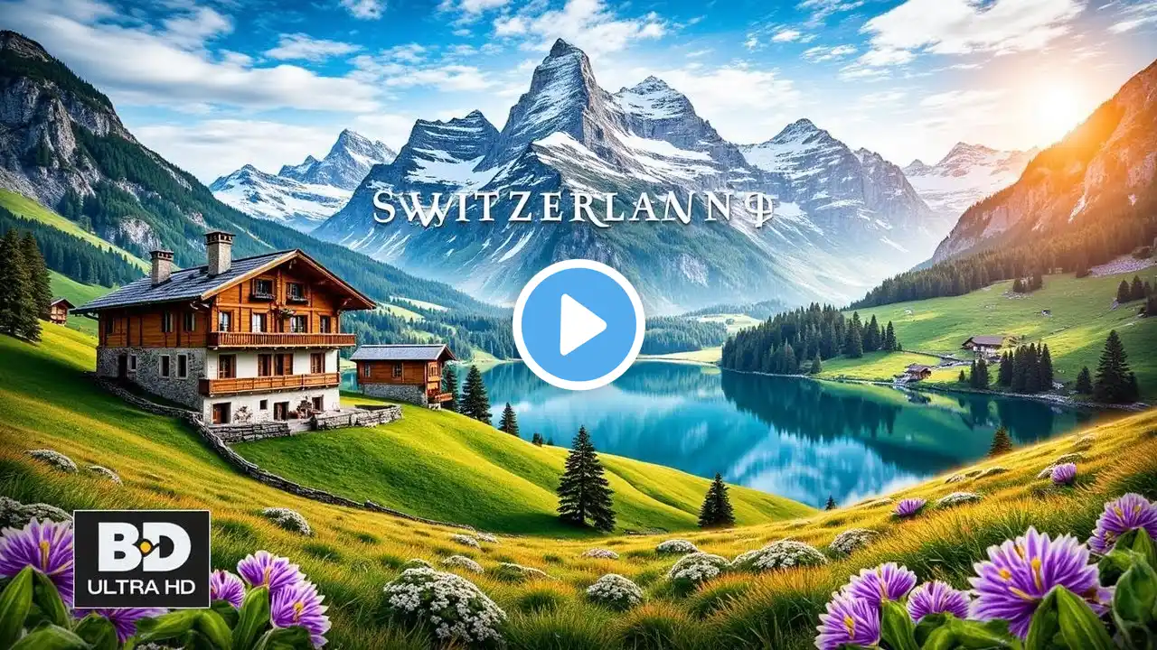 The Beauty of Switzerland in 8K ULTRA HD – Heaven on Earth