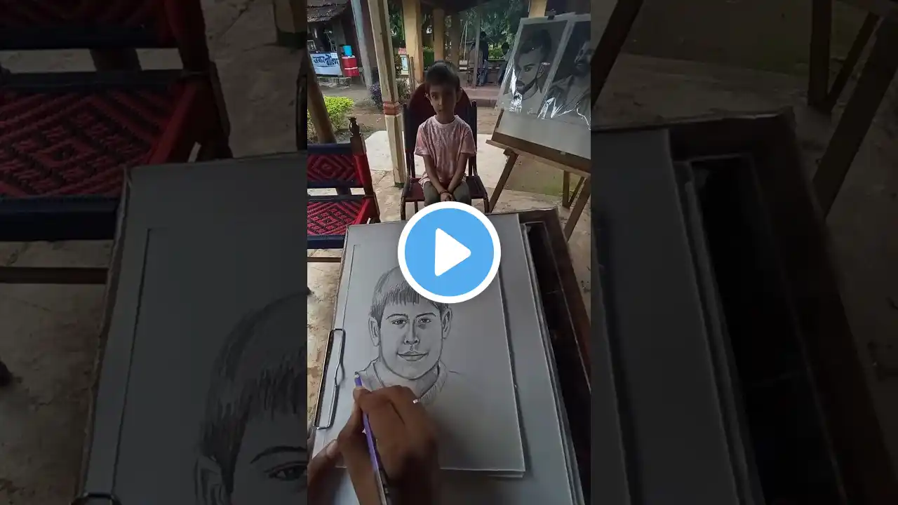 Live portrait #drawing #art #portraitart #diwali #trending #sketch #like #love  #shorts #viralvideo