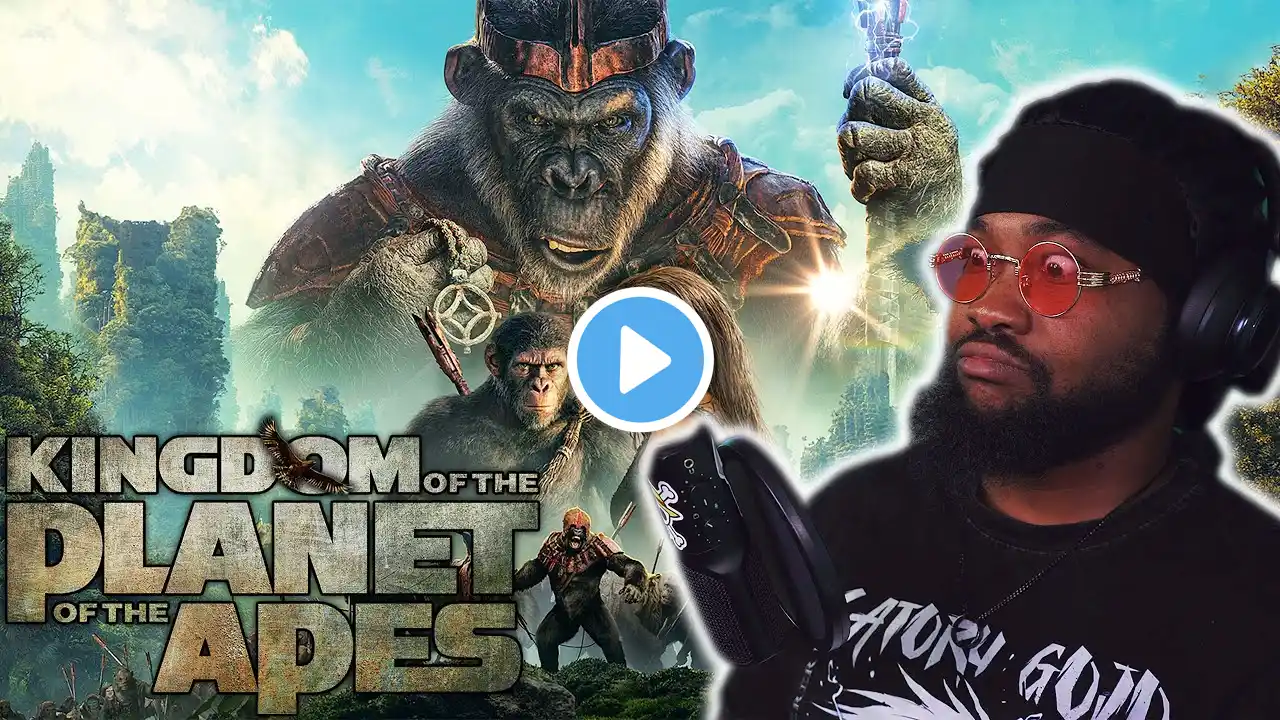 KINGDOM OF THE PLANET OF THE APES MOVIE REACTION!! | First Time Watching! Full Movie Reaction/Review