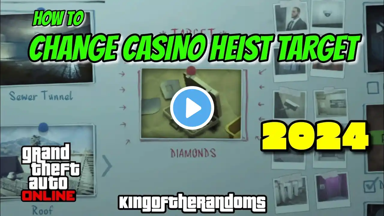 GTA Online Easy Guide to Change Target for Diamond Casino Heist