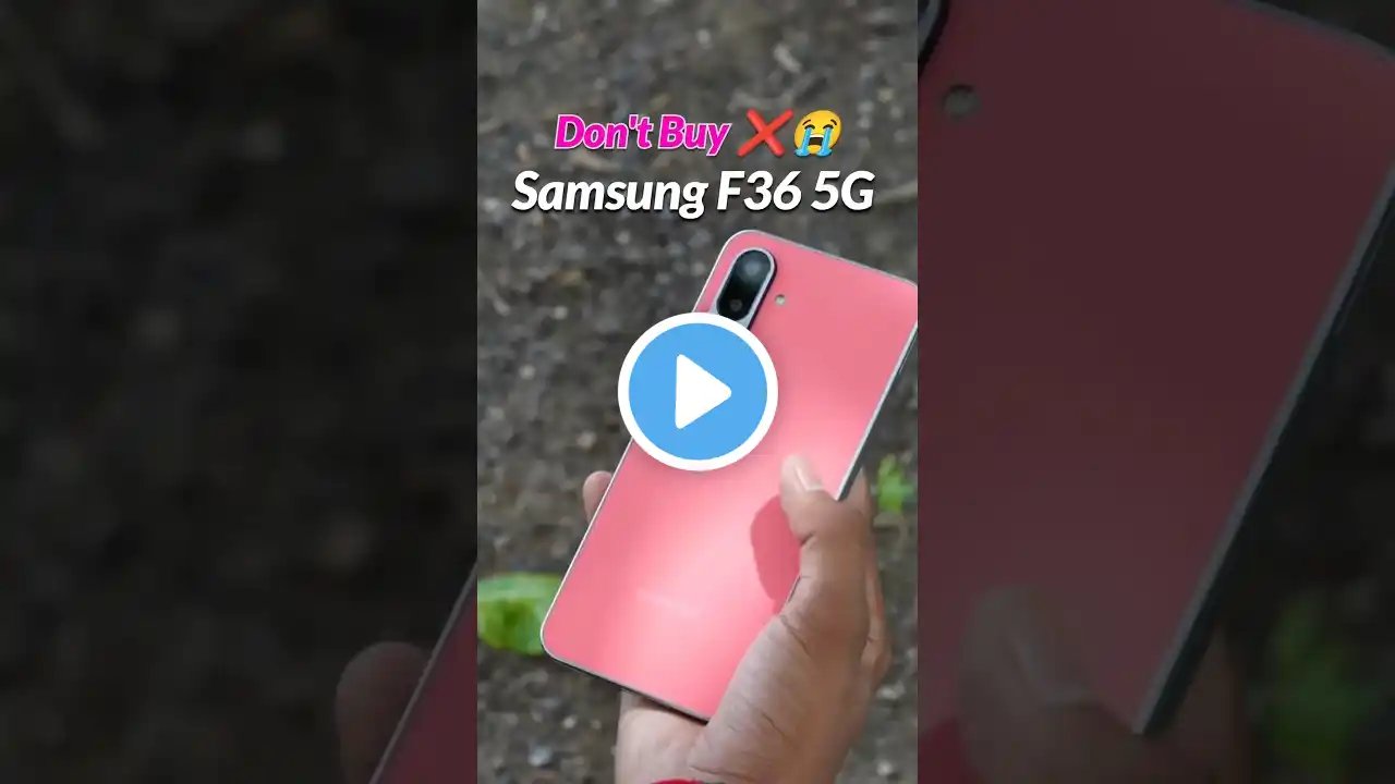 Don't Buy ❌💔 - Samsung F36 5G। samsung f36 5g unboxing। #shorts