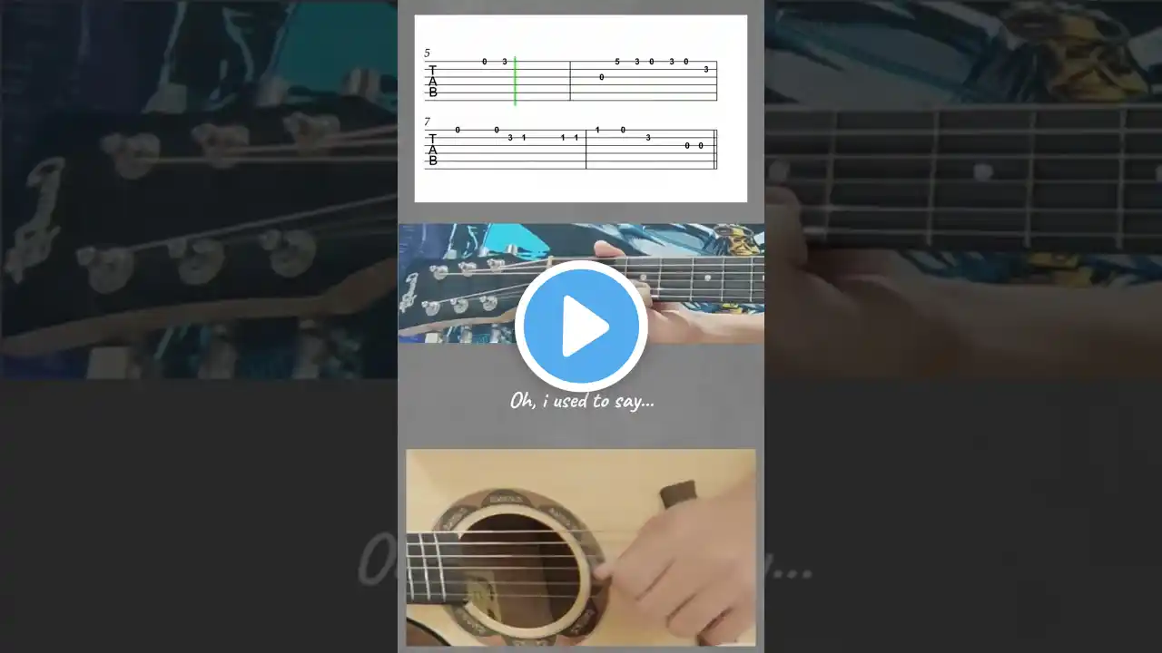 "Until I Found You" guitar fingerstyle tutorial ( bonus tab )