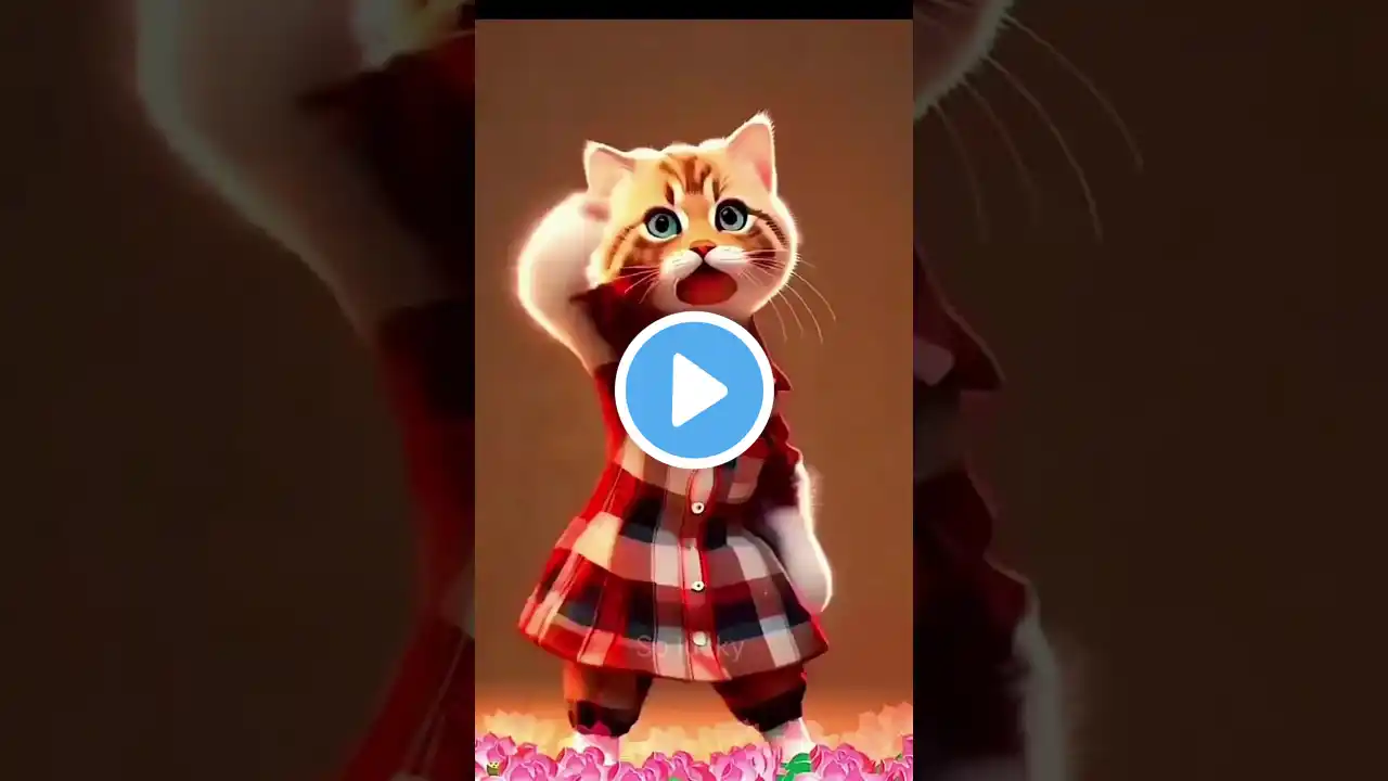 Cat dance video 🐈‍⬛ funny dance #shorts #video #natgeoviralvideo