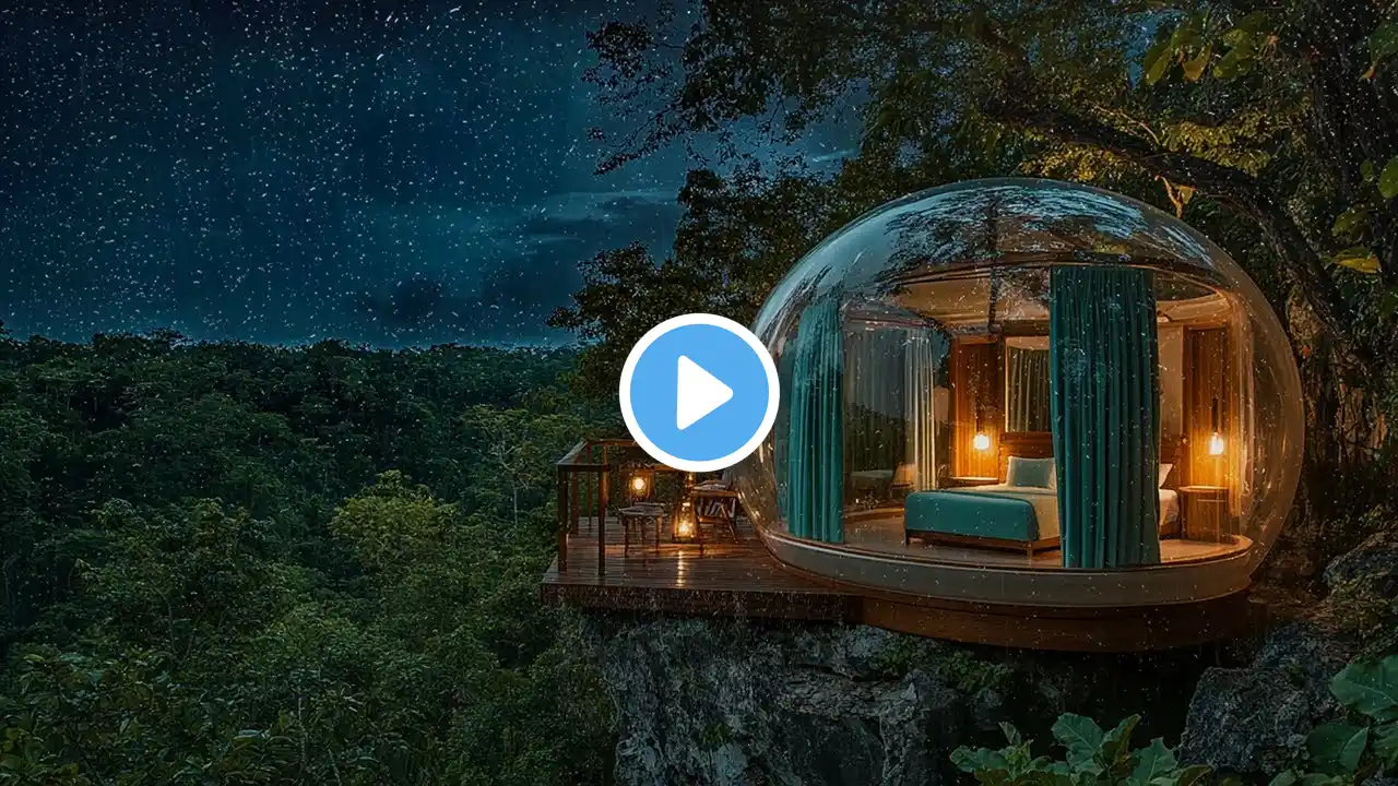 Relaxing Sleep Music for Deep Sleeping - Stress Relief - Rain Sounds & Soft Piano, Calming, Peaceful