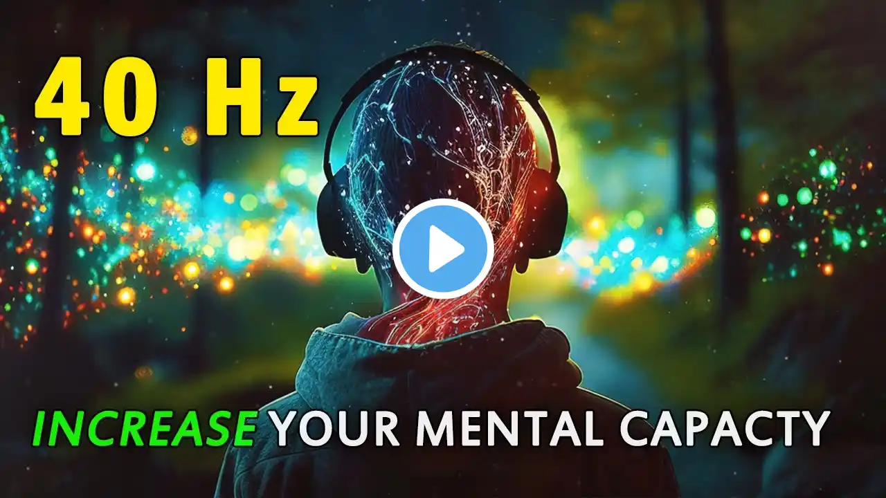 Increase Your MENTAL Capacity and (Learn) at Light Speed with 40 Hz BINAURAL Beats