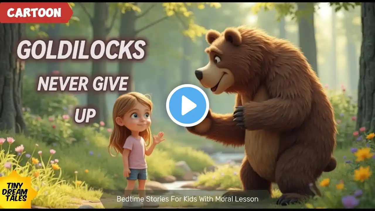 Goldilocks Never Gives Up | Inspiring Story for Kids | Never Give Up