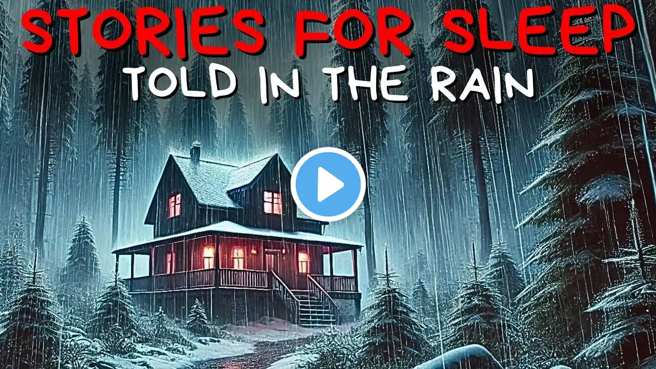 Sharing True Scary Stories to the Sound of Rain | Fall Asleep Quickly | Black Screen Vol. 148