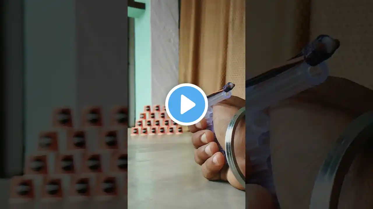 Simple & Unique Pen Gun 😱😱 | Wait For End 🔥🔥 | #shorts | #ytshorts | #trendingshorts | #mohitmahura