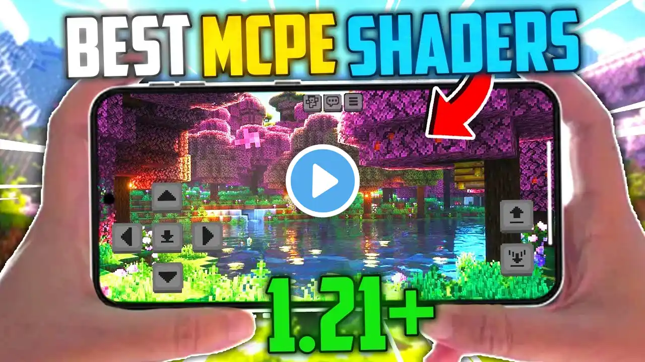 Top 5 *NEW* Best Shaders For Minecraft PE 1.21+ | Render Dragon Shaders For Mcpe