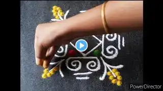 उद्या साठी खास सोप्पी सुंदर रांगोळी/ beautiful daily rangoli design