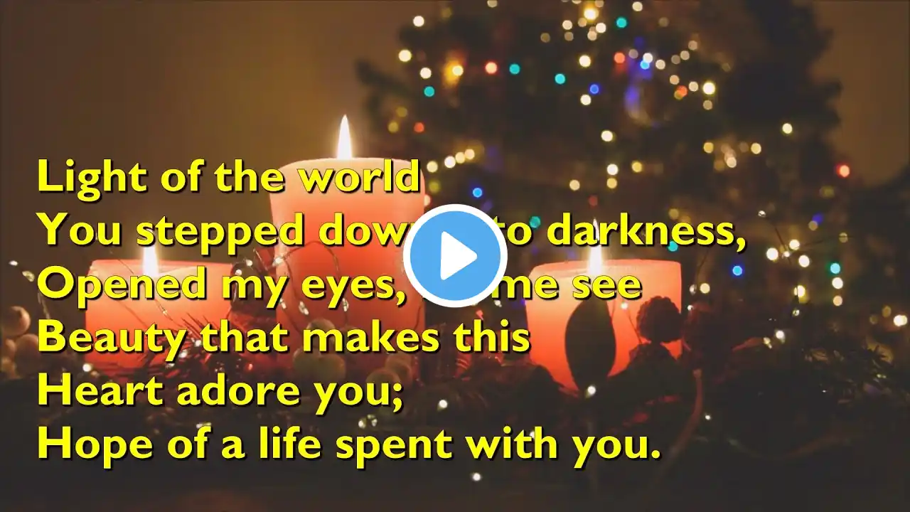 Light of the World (Here I am to Worship - 3vv+refrain) [with lyrics for congregations]