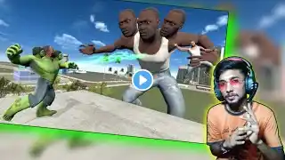 FRANKLIN TURNS INTO HULK TO TAKE DOWN 3 HEADED MONSTER ON INDIAN BIKE!🎮 indian theft auto