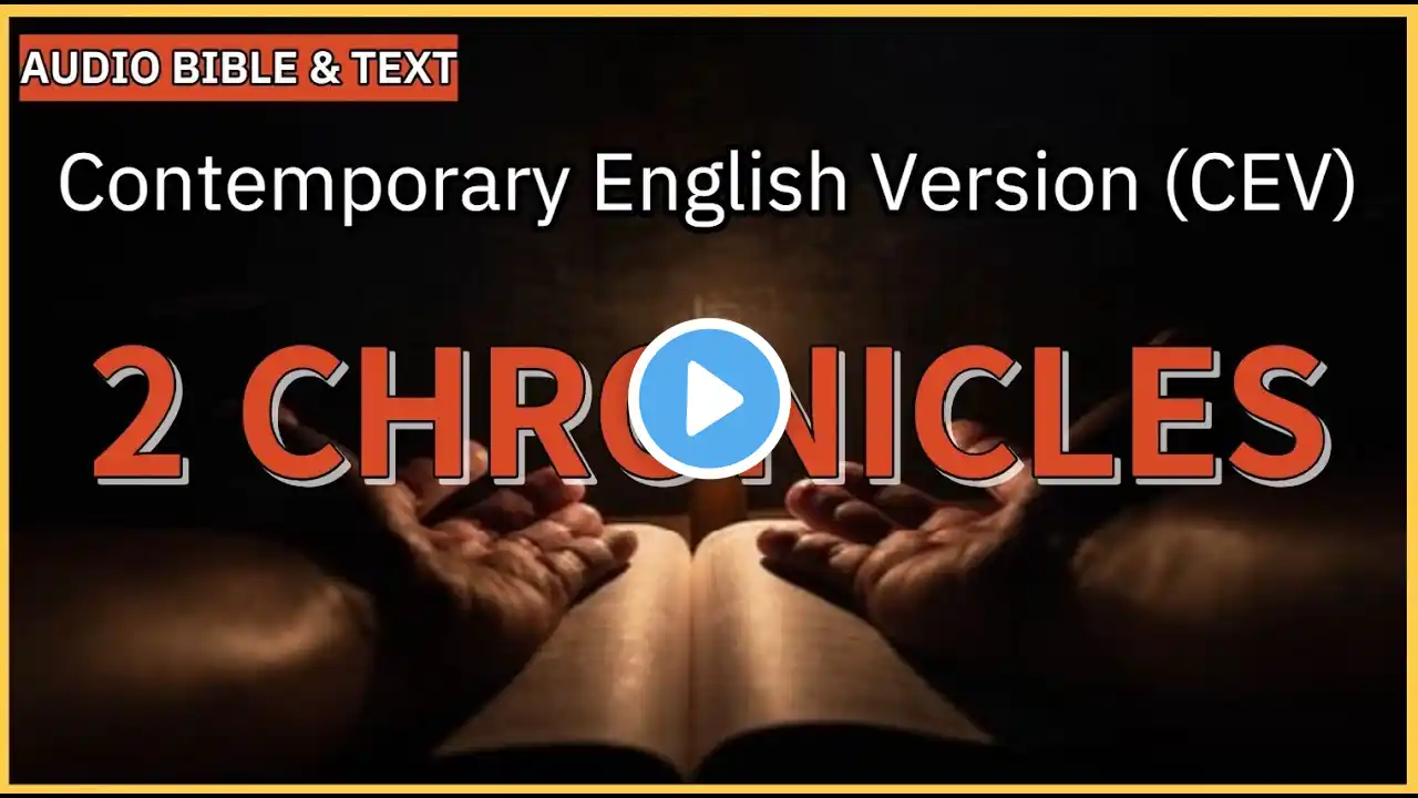 English Audio Bible | 2 Chronicles (FULL STORY) | Contemporary English Version (CEV)