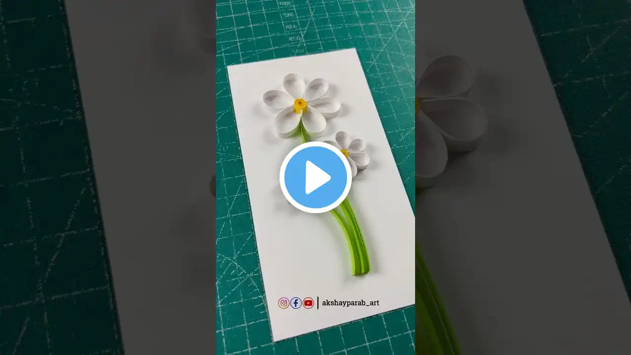 Paper Quilling Flowers | How to Make Quilling Flowers #flowers #quilling #diy