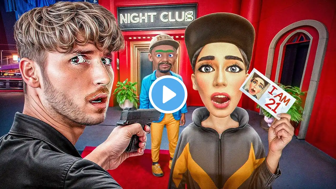 I Became a Night Club SECURITY GUARD Again.. (VR)