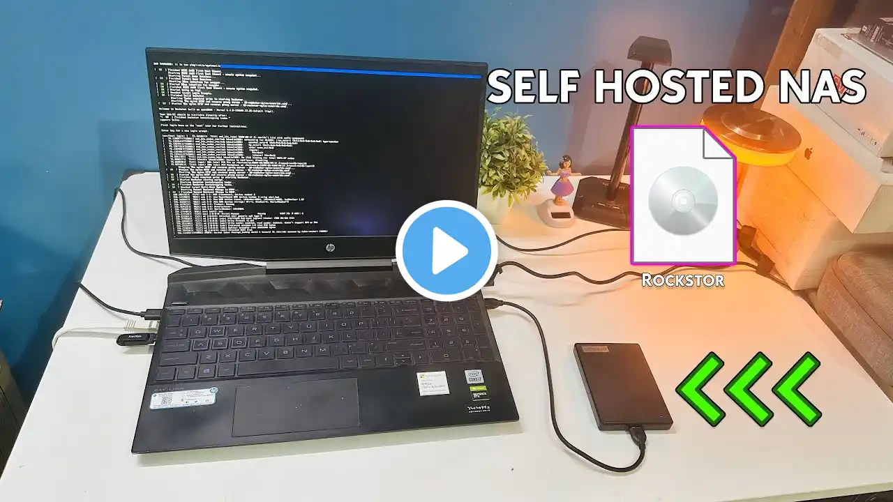 Turn Your Old Laptop into a Powerful NAS Server FREE & Open Source!