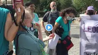 Leonard Peltier: Vigil For Incident In Oglala, Union Square, New York 2021