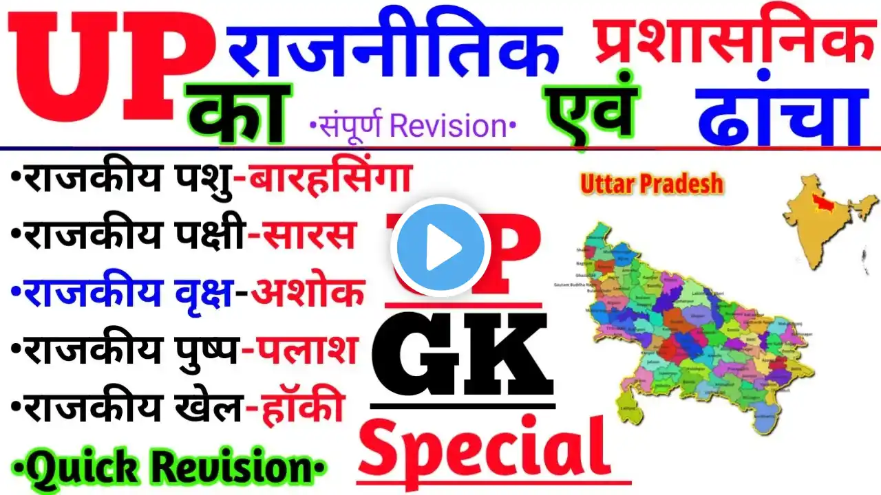 उत्तर प्रदेश का प्रशासनिक ढांचा, Uttar Pradesh Gk, Uttar Pradesh special, junior Assistant up gk