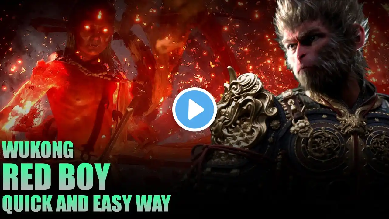 How to Beat Red Boy the Easy Way | Black Myth Wukong