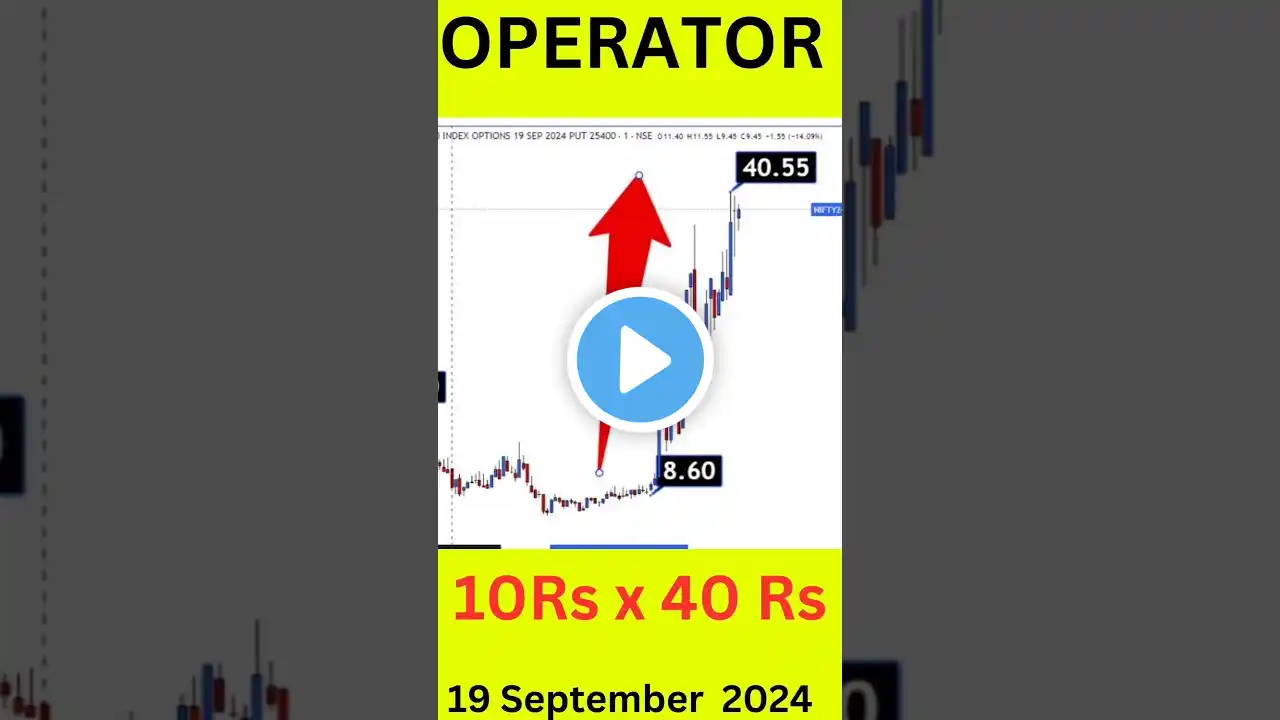 operators Strategy ✅ live intraday trading #nifty #shortsunfreez #unfrezemyaccount