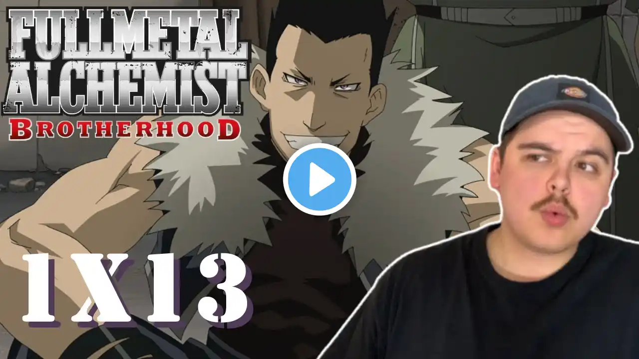 SO THIS IS GREED?? | Fullmetal Alchemist: Brotherhood 1x13 Reaction | "Beasts of Dublith"