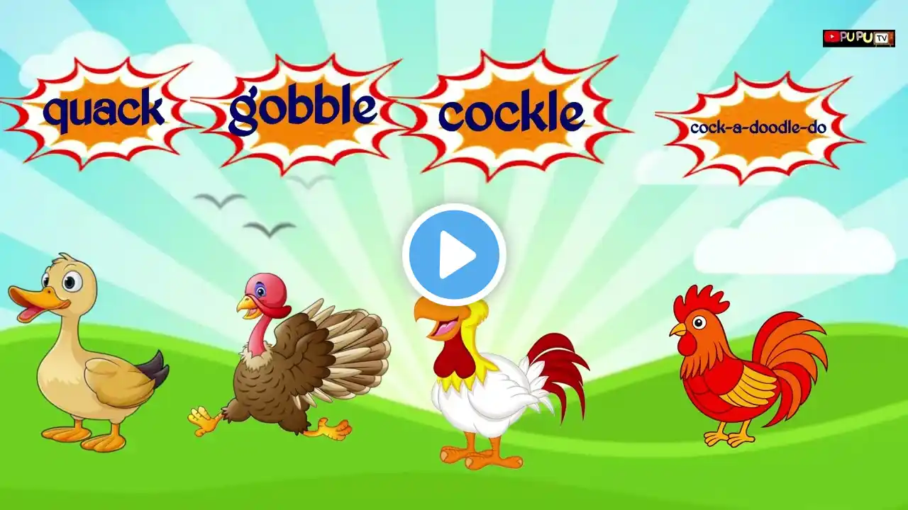 Animals Sounds Song | English nursery Rhythm | Toddlers song for children#nurseryrhymes