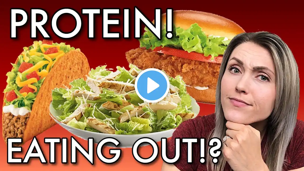 PROTEIN while eating out! Protein benefits. How much per day? How to hit your daily protein goal!