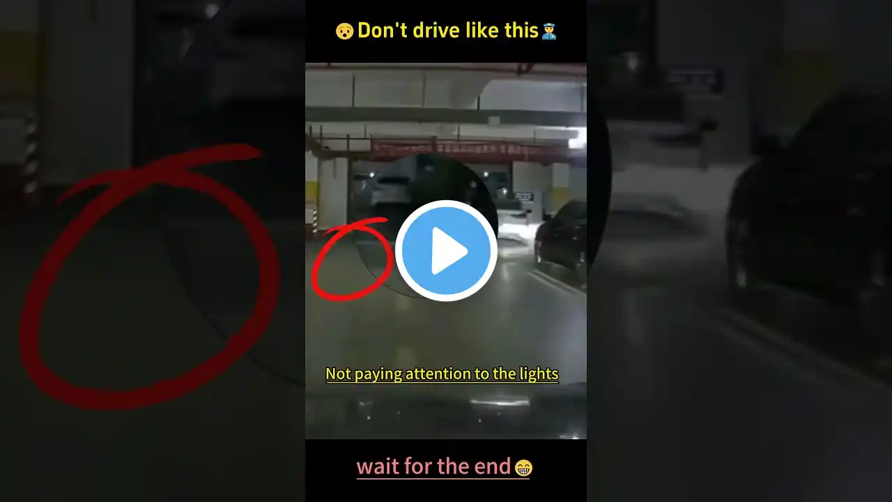 OMG!! πΌπΌ Don't Drive Like This ππ #shorts #short #status #crash #car #driving