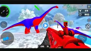 #033 🦕3D Wild Dinosaur Hunting Android Shooting Gameplay #2023 #2024 #3